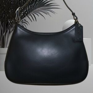 Coach Black Leather Handbag - Timeless Heritage, Excellent Condition - NWOT